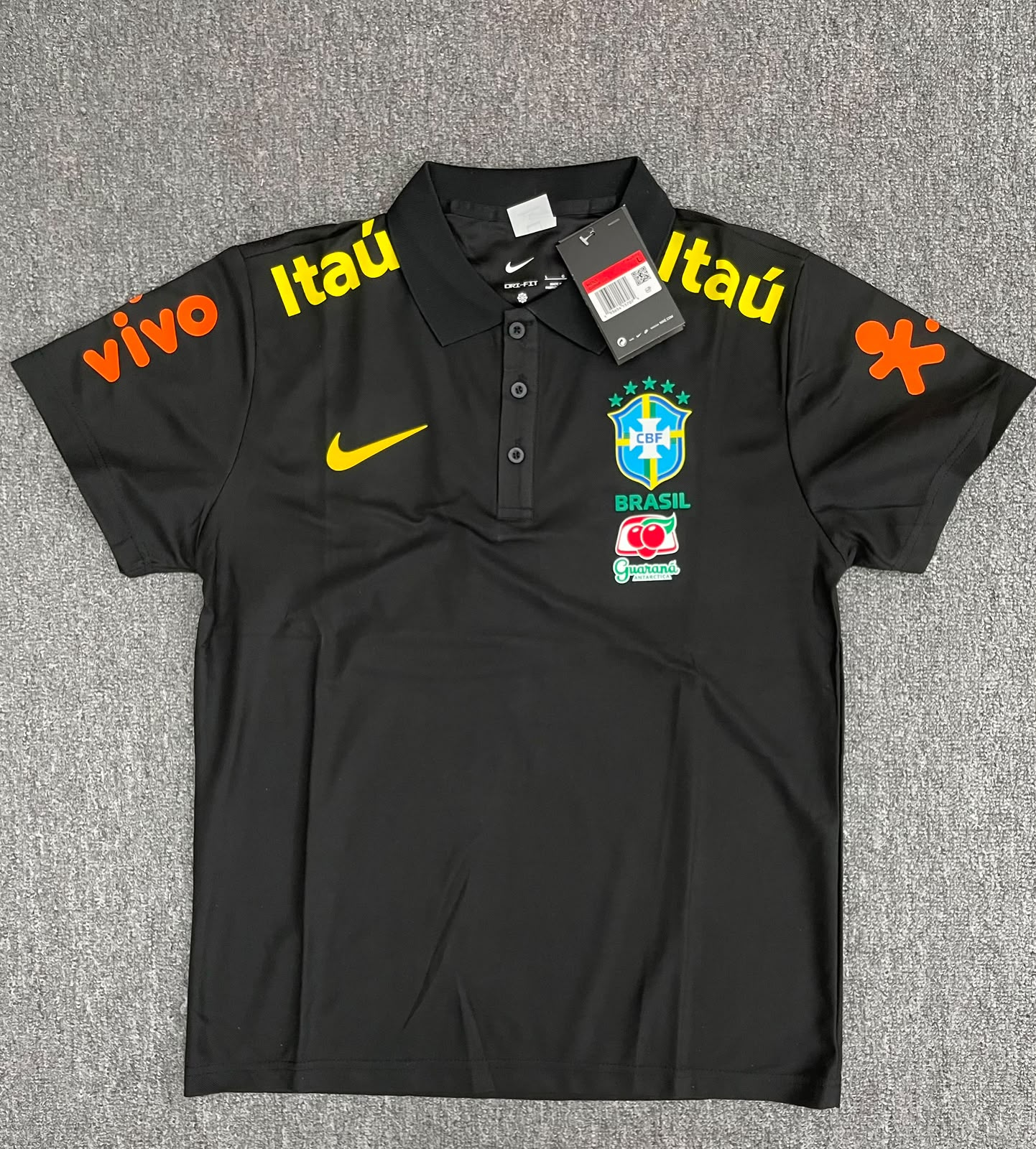 NIKE BRASIL BLACK POLO